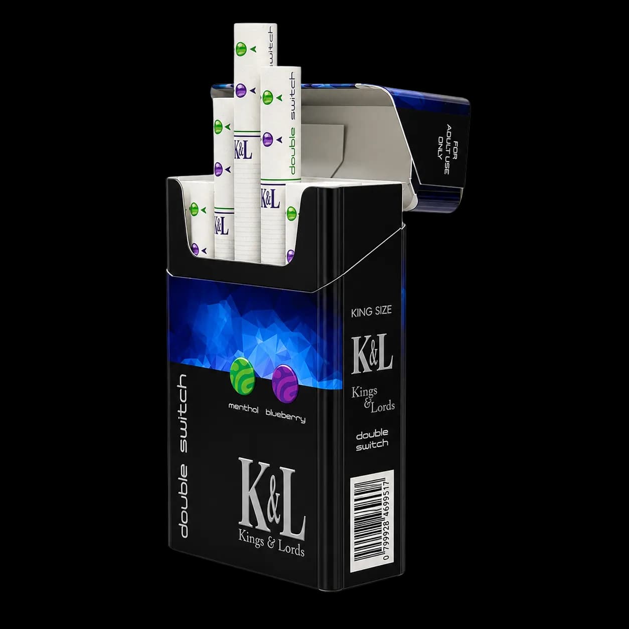 K&L Double Switch cigarette pack
