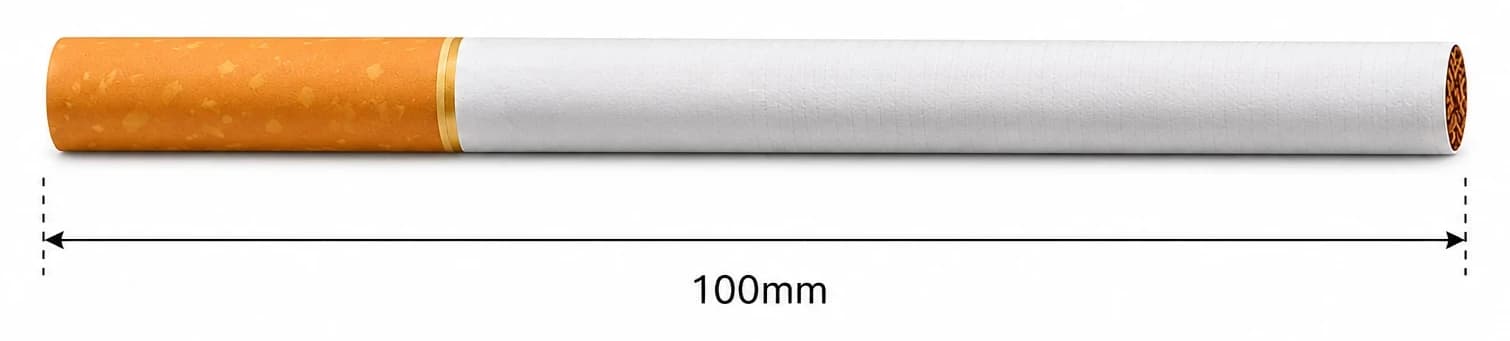 100s Size (100mm) cigarette