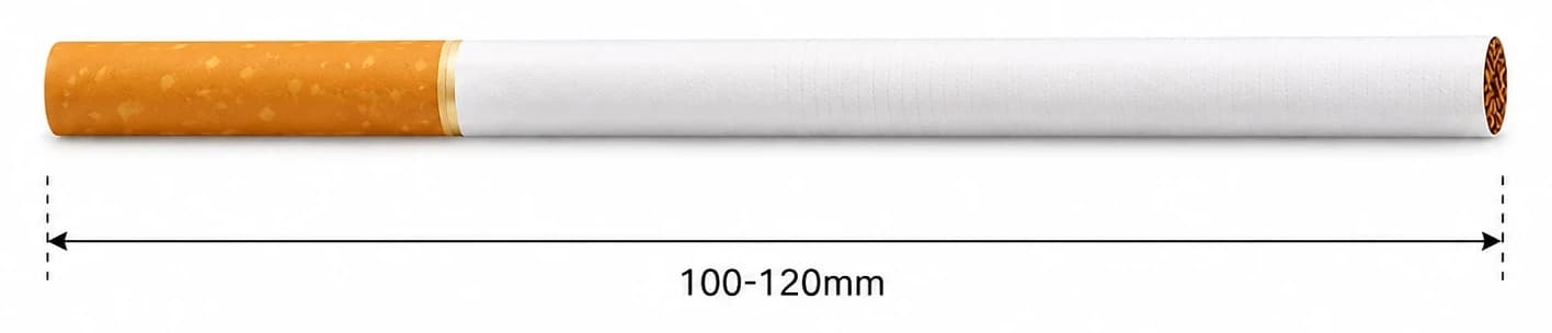 Slim Size cigarette